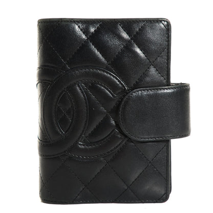 Chanel Calfskin Quilted Small Cambon Agenda Planner Black 1 of 8