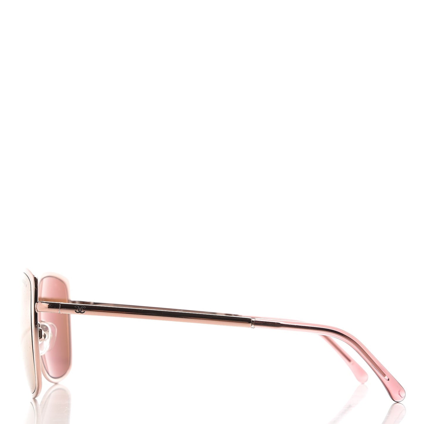 Metal Pilot Summer Sunglasses 4224 Rose Gold