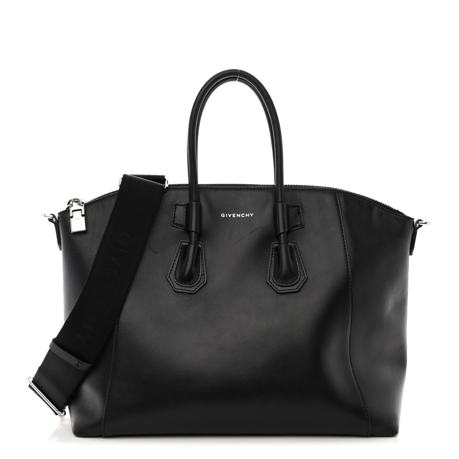 Givenchy Box Calfskin Small Antigona Sport Top Handle Bag Black 1 of 18