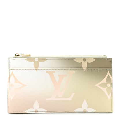 Louis Vuitton Monogram Giant Spring In The City Slim Purse Sunset Kaki 1 of 9