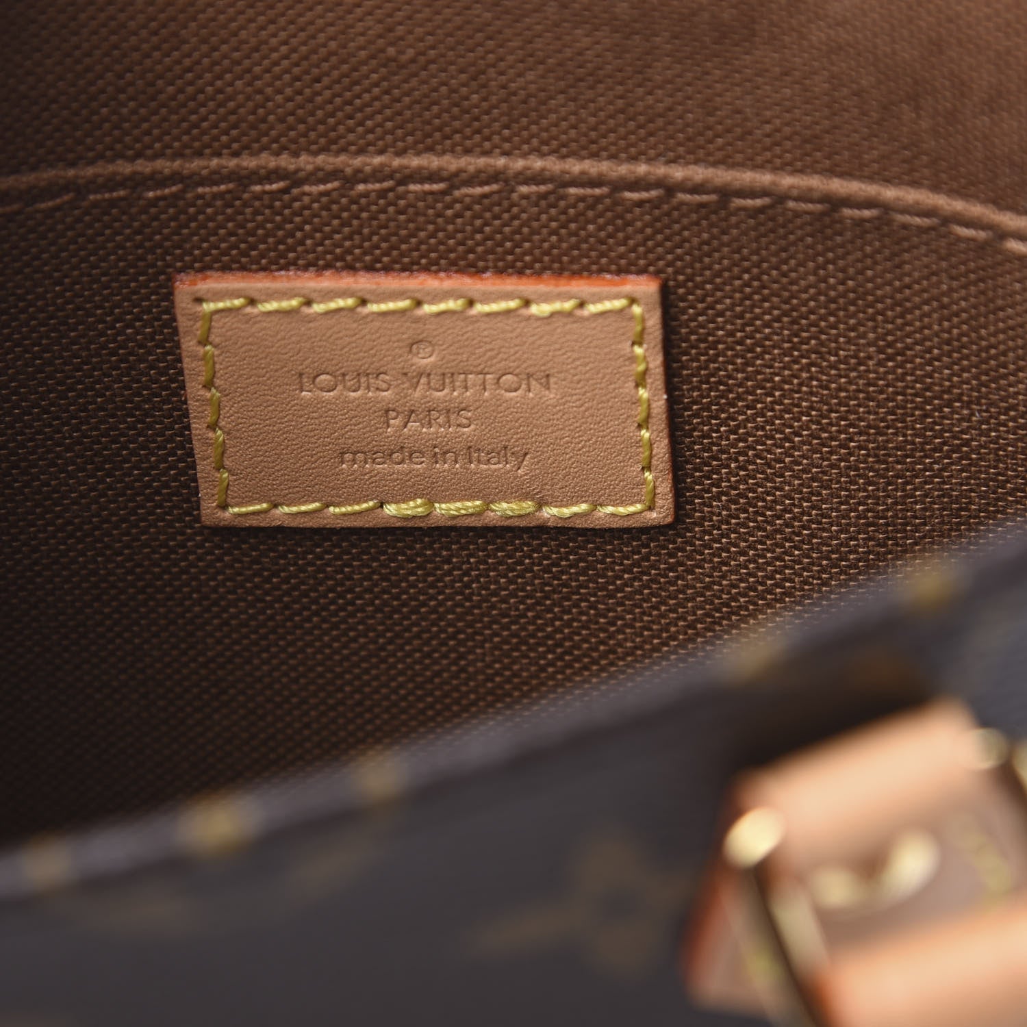 Louis Vuitton Monogram Petit Sac Plat 5 of 9