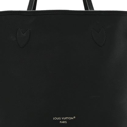 Louis Vuitton Monogram Calfskin Neo Neverfull Inside Out MM Black 12 of 16