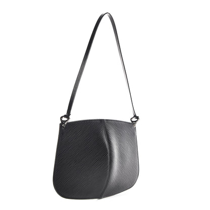 Louis Vuitton Epi Demi Lune Pochette Black 3 of 10