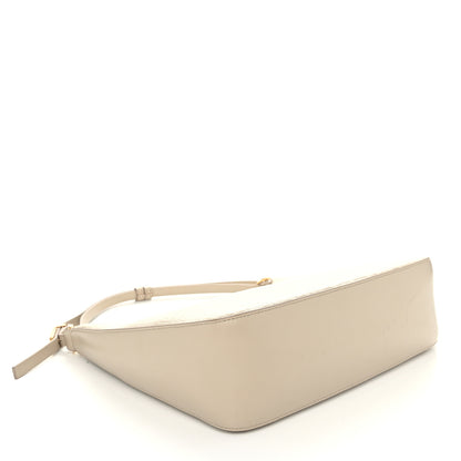 Givenchy Coated Canvas Logo 4G Embossed Small Moon Cut Out Shoulder Bag Natural Beige 4 of 10