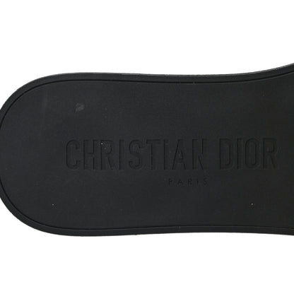 Christian Dior Calfskin Dio(r)evolution 10mm Slide Sandals 39 Black 7 of 11