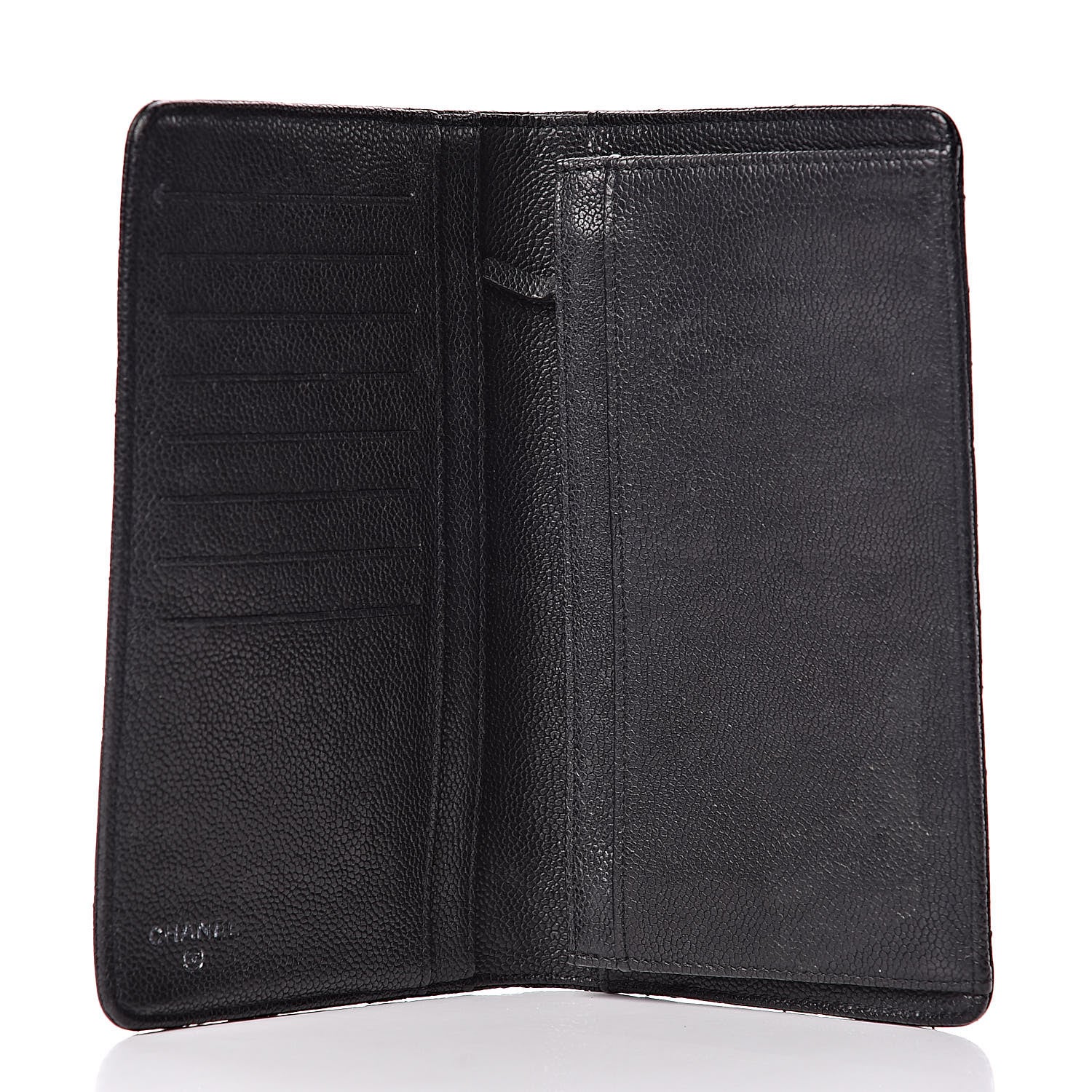 Chanel Caviar Quilted Reissue Yen Wallet Black 5 of 12