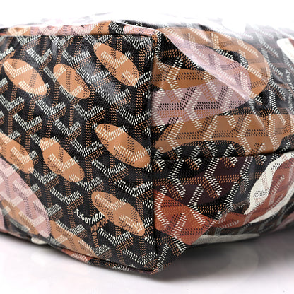 Goyard Goyardine Saint Louis Lettres Camouflage PM Black Pink Multicolor 10 of 10