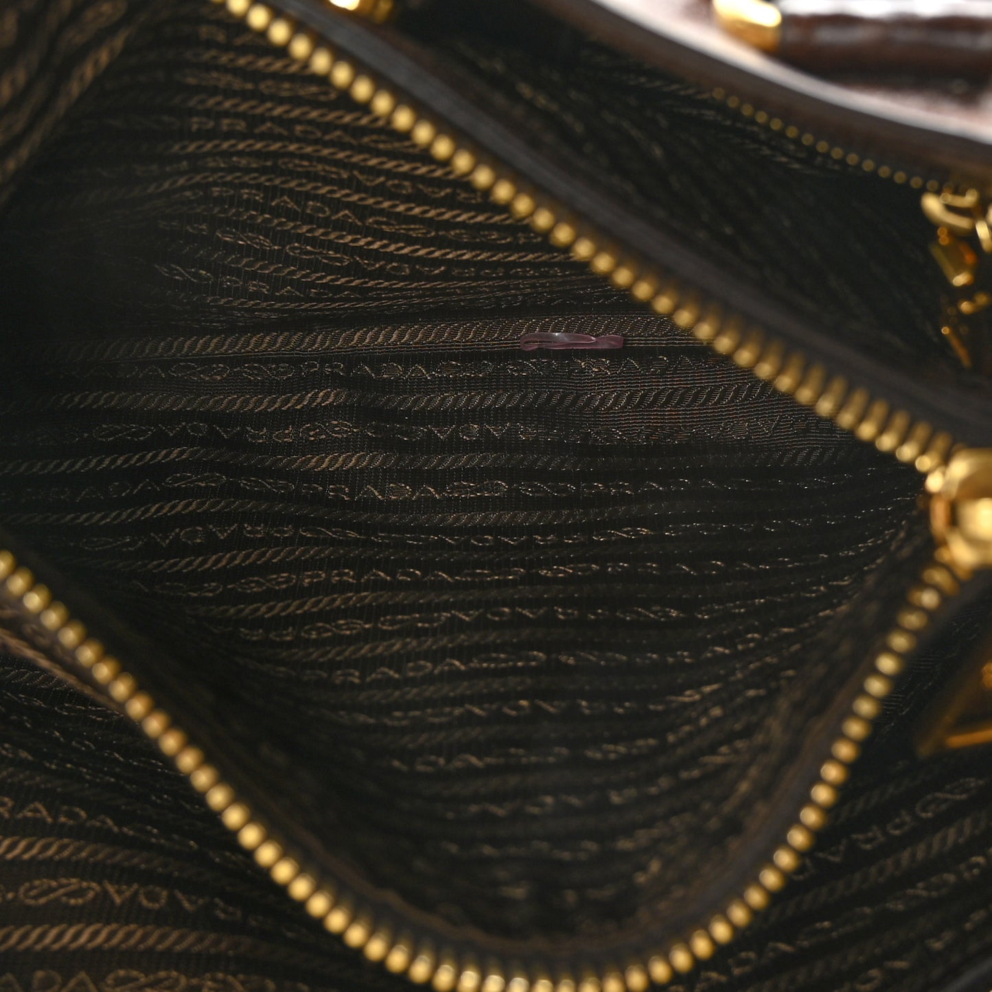 Vitello Shine Shopping Satchel Bruciato