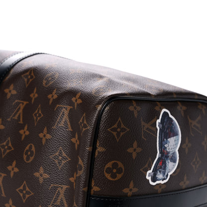 Louis Vuitton Monogram World Tour Keepall Bandouliere 50 10 of 12