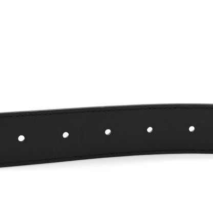 Gucci Calfskin Double G 30mm Belt 75 30 Black 4 of 5