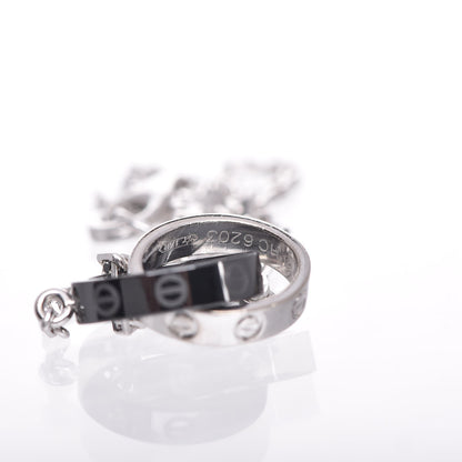 Cartier 18K White Gold Black Ceramic LOVE Bracelet 5 of 5