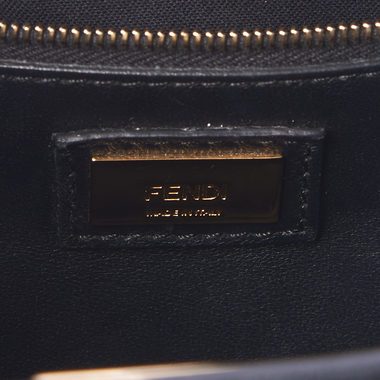 Nappa Mini Peekaboo Iconic Satchel Black