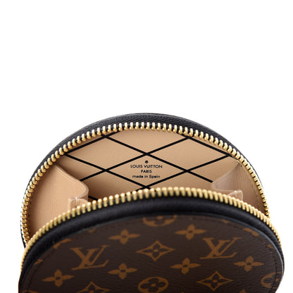 Louis Vuitton Calfskin Monogram Micro Boite Chapeau Black 6 of 7