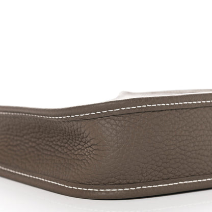 Hermes Taurillon Clemence Evelyne TPM Etoupe 9 of 10