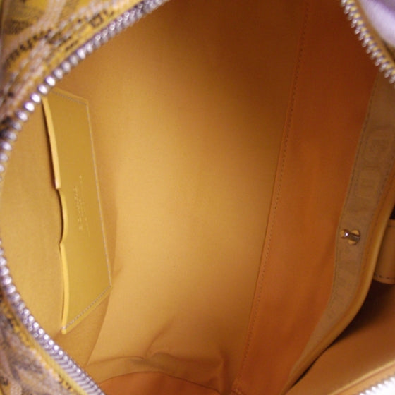 Goyard Goyardine Amakios PM Bowler Tote Bag Yellow 6 of 10
