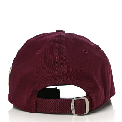 Gucci X MLB Cotton NY Yankees Baseball Hat 57-61 Lacquer 4 of 9