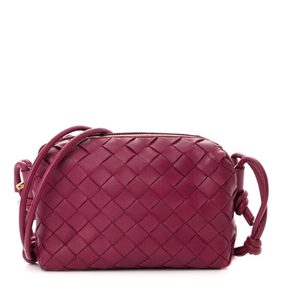 Bottega Veneta Nappa Intrecciato Mini Loop Camera Bag Cinnabar 1 of 11