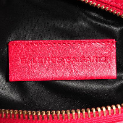 Balenciaga Agneau Giant 12 Rose Gold Hardware Pencil Case M Rose Thulian 8 of 10