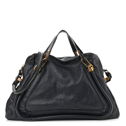 Chloe Calfskin Large Paraty Navy 1 of 14
