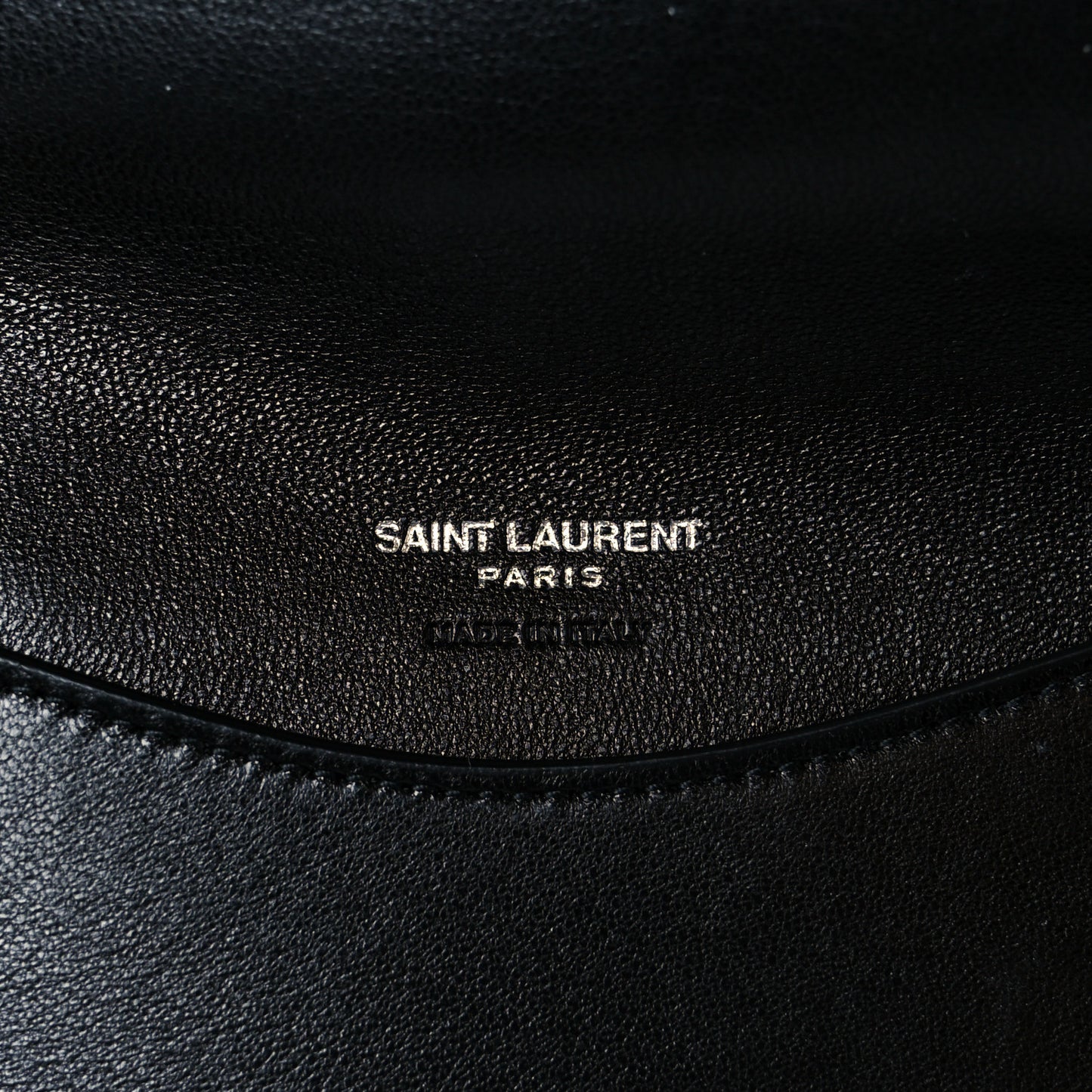 Lambskin Quilted Monogram Large LouLou Black