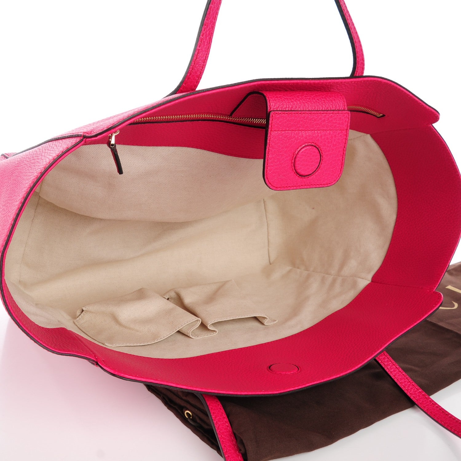 Gucci Dollar Calfskin Medium Swing Tote Blossom 5 of 7