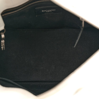 Saint Laurent Calfskin Baby Supple Sac De Jour White 5 of 19