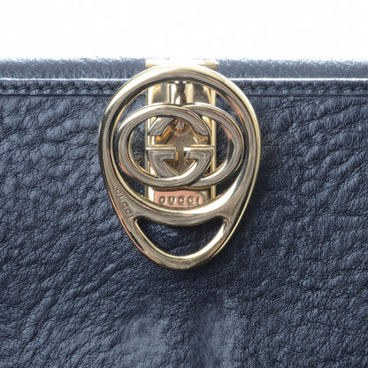 Gucci Monogram Interlocking GG Continental Wallet Black 6 of 9