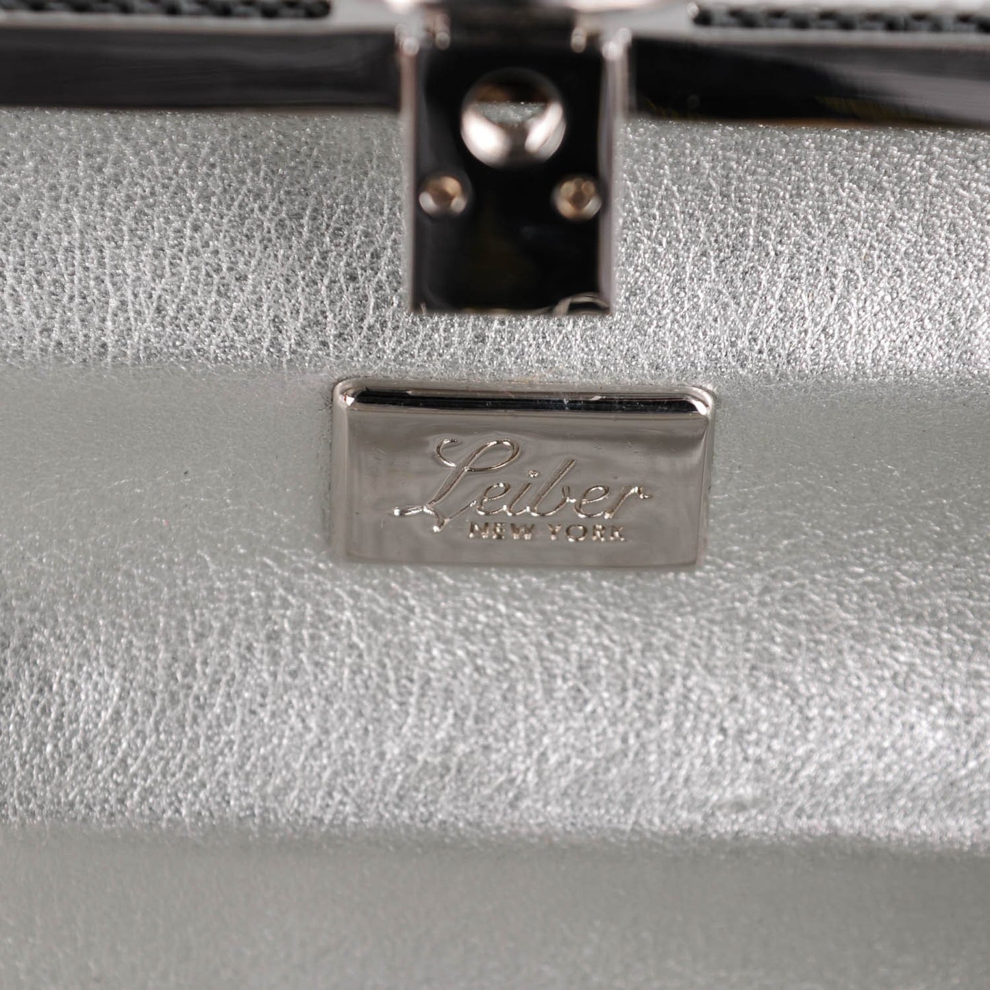 Swarovski Crystal Clutch Dark Grey