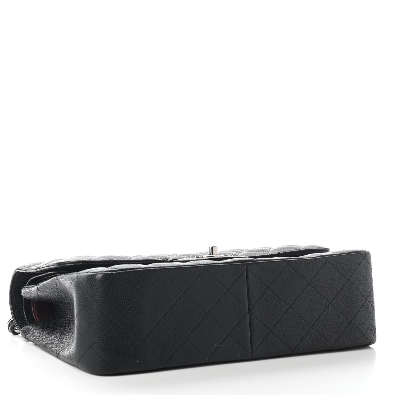 Chanel Caviar Quilted Jumbo Double Flap Black 4 of 9