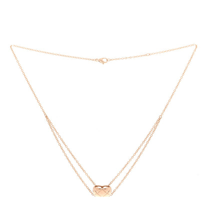 Chanel 18K Beige Gold Coco Crush Pendant Necklace 3 of 6