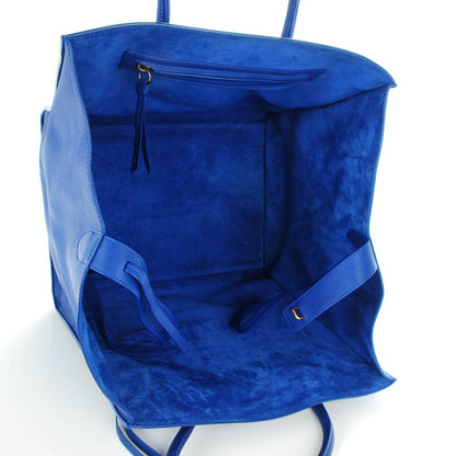 Celine Supple Calfskin Large Phantom Luggage Royal Blue 5 of 8