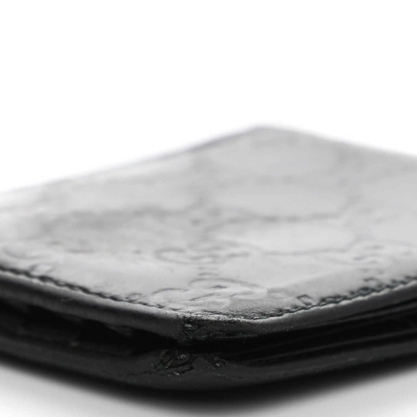 Guccissima Bi-Fold Wallet Black