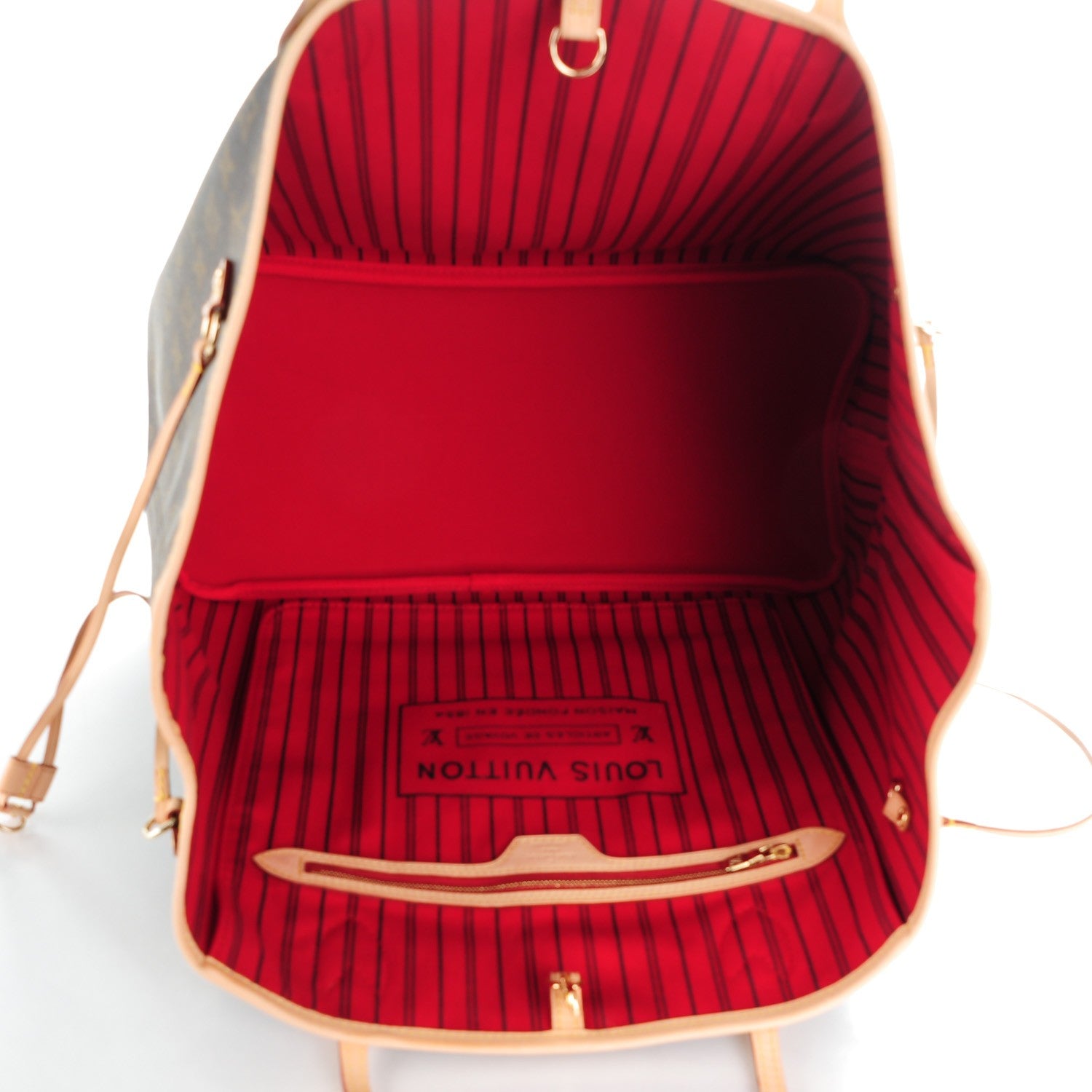 Louis Vuitton Monogram Neverfull GM Cherry 5 of 7