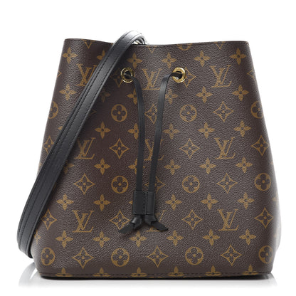 Louis Vuitton Monogram Neonoe MM Black 1 of 9