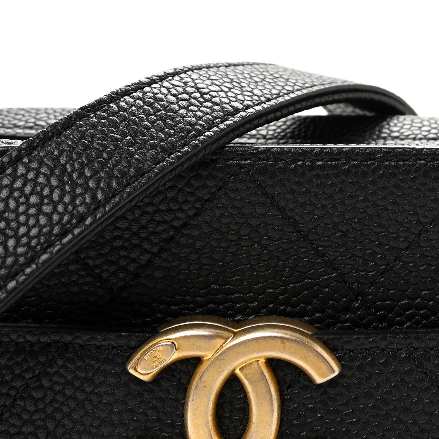 Chanel Caviar Quilted Waist Bag Black 8 of 10
