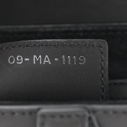 Christian Dior Ultra Matte Calfskin Saddle Bag Black 7 of 12