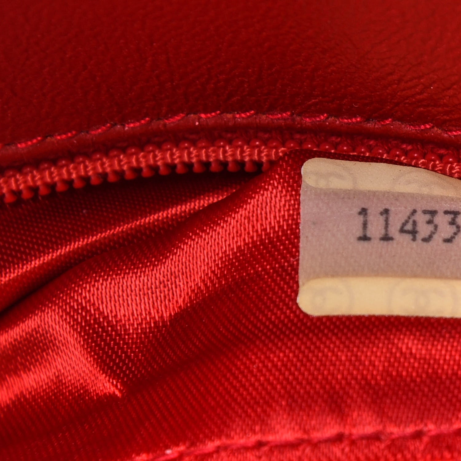 Chanel Lambskin Quilted Tassel Clutch Red 10 of 13