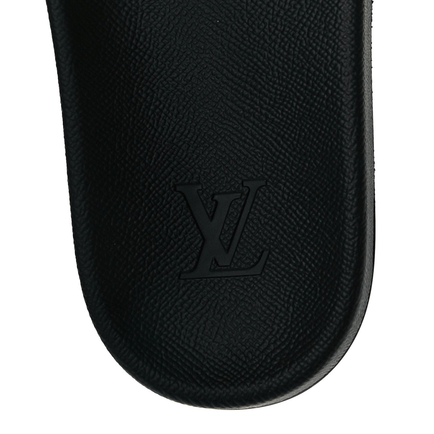 Rubber Monogram Eclipse Mens Waterfront Mules 11 Black