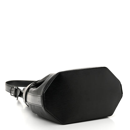 Louis Vuitton Epi Sac D'Epaule Black 4 of 9