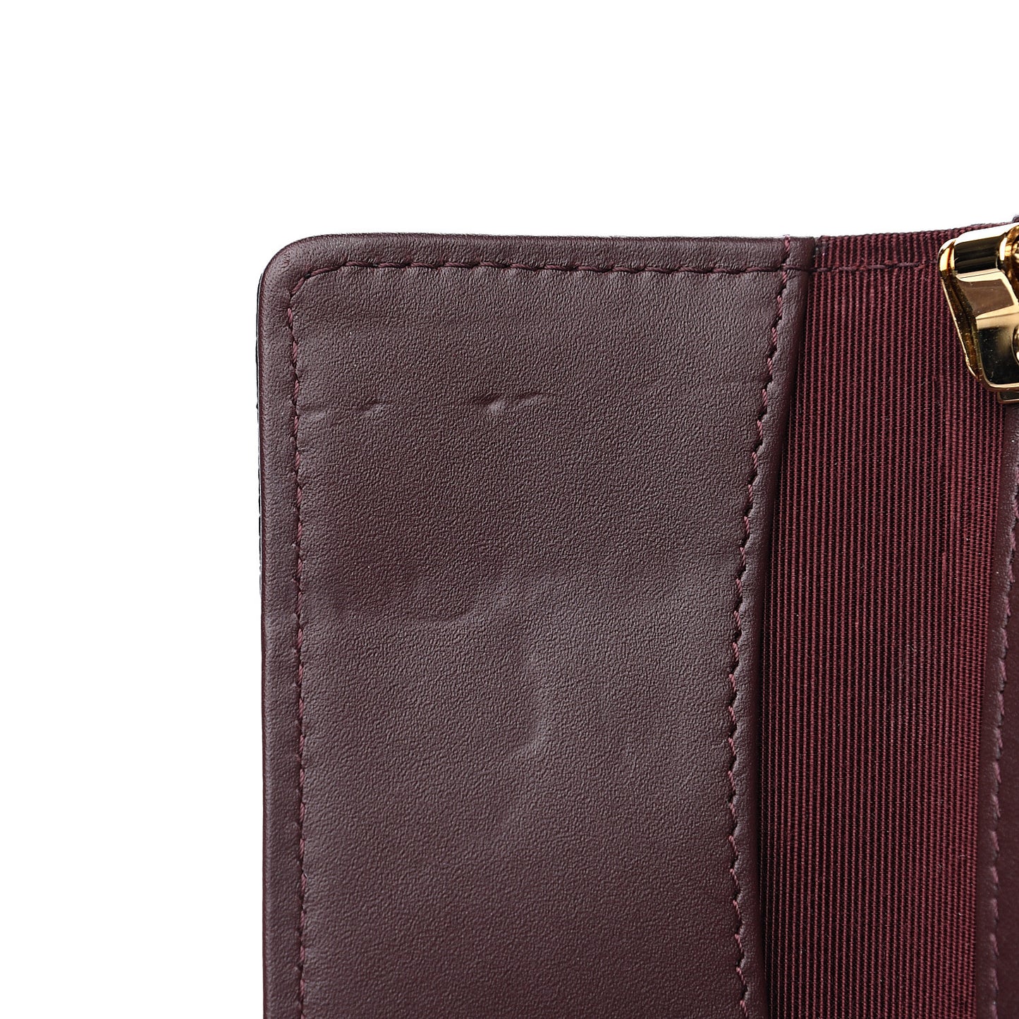 Caviar Quilted 6 Key Holder Black