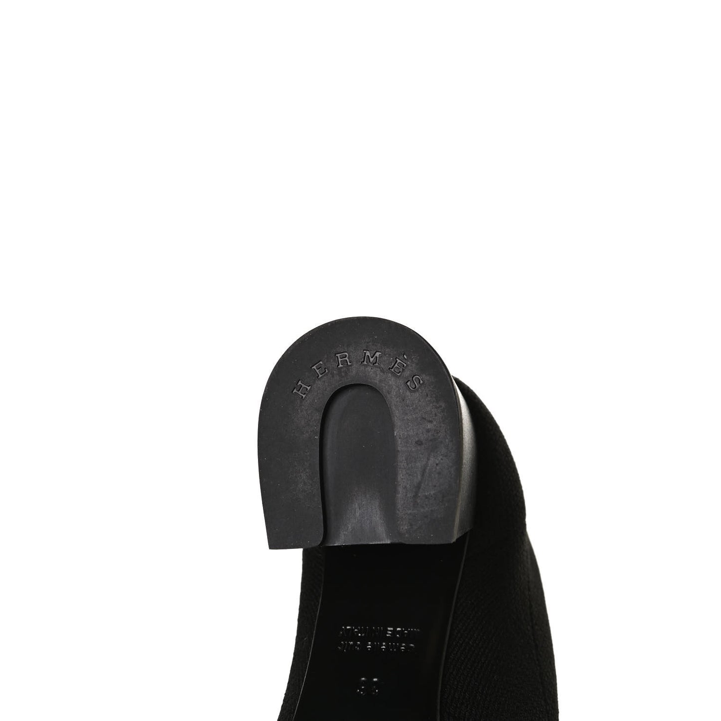 Knit Calfskin Volver Ankle Boots 36 Black