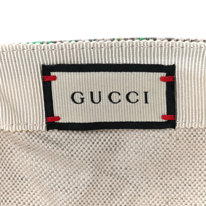Gucci GG Supreme Flora Claudia Baseball Hat 58 L Red 7 of 7