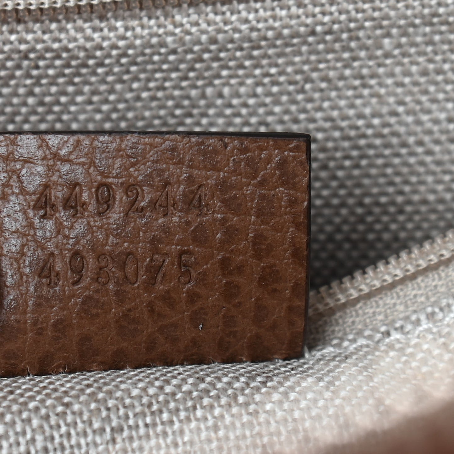 Soft GG Monogram Large Margaux Hobo Brown
