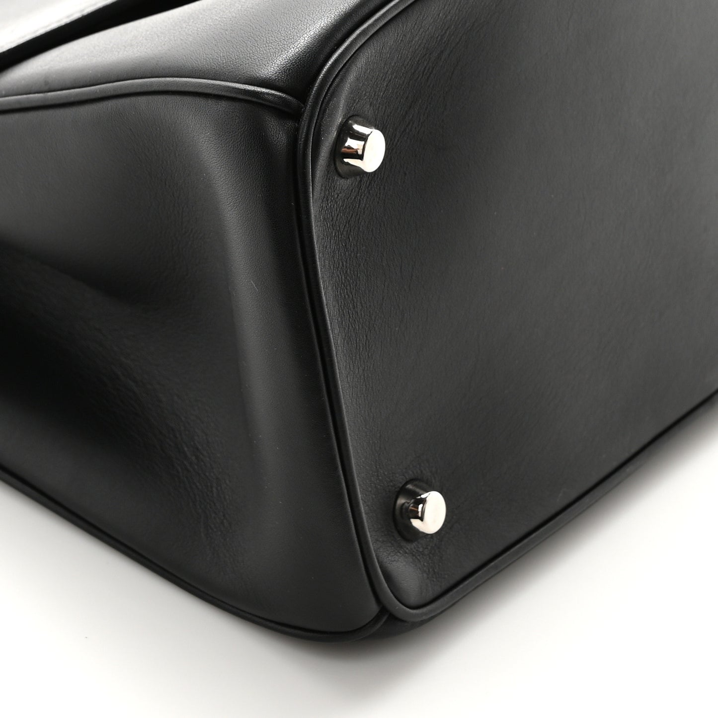 Smooth Calfskin Small Bi-Color Be Dior Flap Black Pink