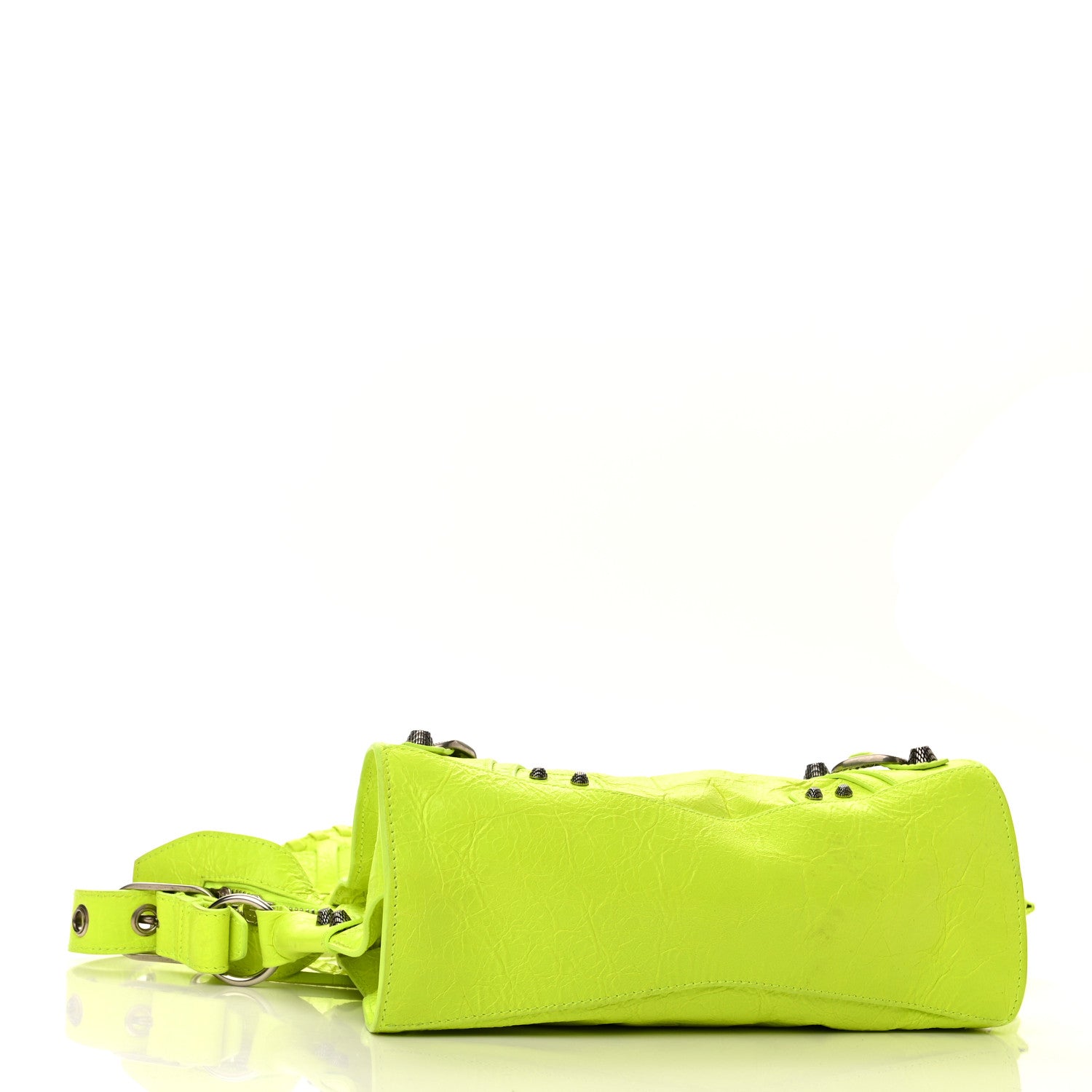 Balenciaga Agneau Arena Neo Cagole Handbag XS Fluo Yellow 4 of 11