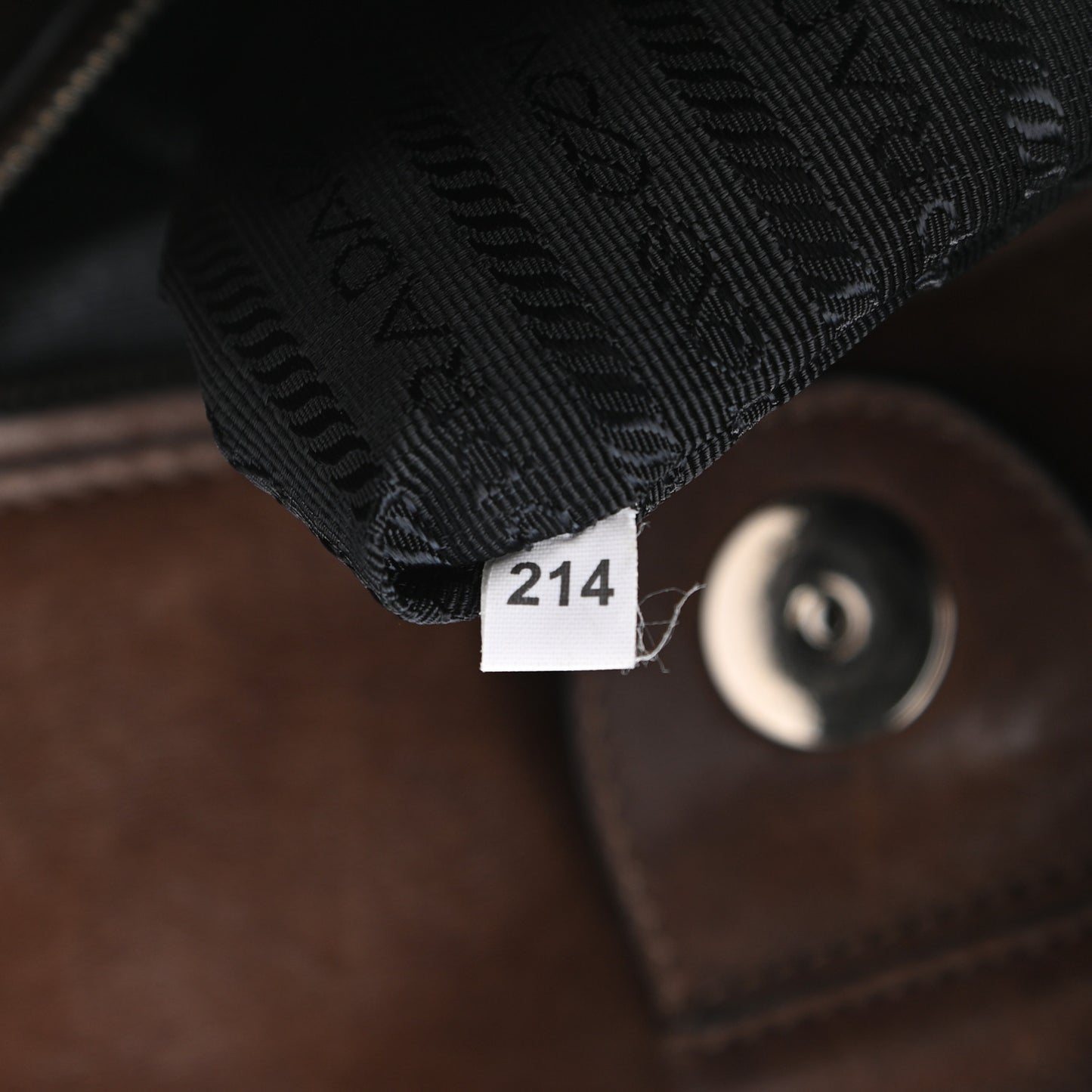 Glace Calf Twin Pocket Tote Bruciato