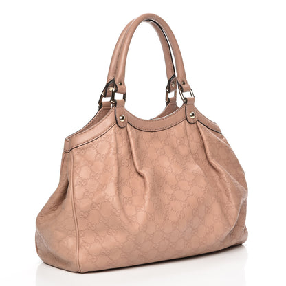 Gucci Guccissima Medium Sukey Tote Winter Rose 3 of 8