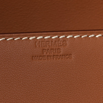 Hermes Swift Shadow Clutch 29 Gold 6 of 11