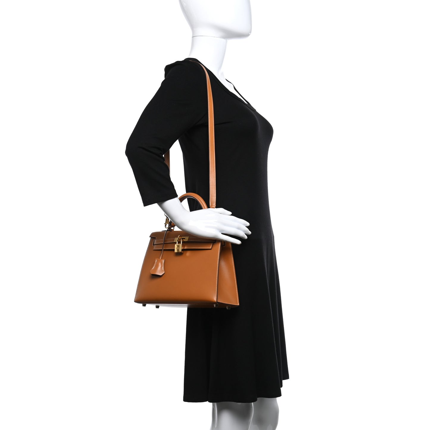 Veau Butler Kelly Sellier 25 Natural Sable