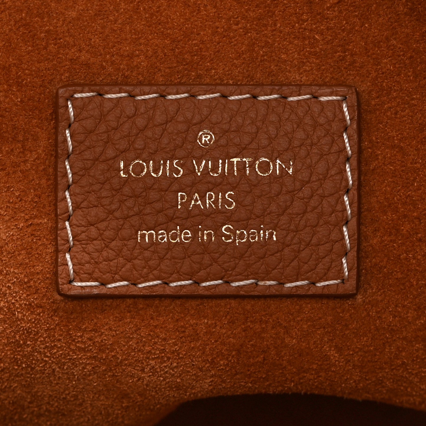 Grained Calfskin Low Key Hobo PM Cognac